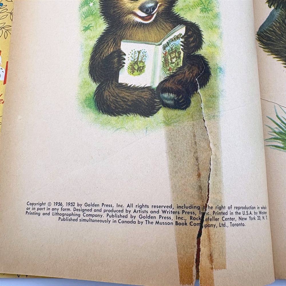 Vintage Childrens Books Lot Baby Animals Little Golden Whiffles Whitman 1950-60s - Picture 7 of 9